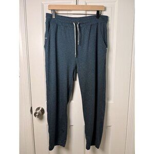 Vuori Men’s Ponto Performance V418 Straight Leg Heather Blue Pant Size XL